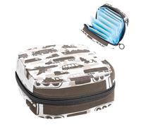 Borsa portaoggetti per assorbenti igienici, borsa mestruale per coppette mestruali, organizer per assorbenti femminili, trasporti marittimi e aerei