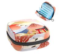 Borsa portaoggetti per assorbenti igienici, borsa per coppette mestruali, organizer per assorbenti mestruali, organizer per donne e ragazze, Giappone Tokyo