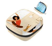 Borsa portaoggetti per assorbenti igienici, borsa per il primo ciclo della giovane donna-895 per ragazze e donne, sacchetto per coppette mestruali femminili borse per tamponi mestruali Holde