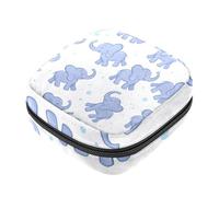 Borsa portaoggetti per assorbenti igienici, borsa per il primo ciclo mestruale con coniglio per ragazze e donne, sacchetto per coppetta mestruale femminile borse per tamponi mestruali Holde,