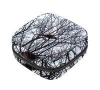 Borsa portaoggetti per assorbenti igienici, con graziosi elefanti della foresta e fiume della foresta per le prime mestruazioni, per ragazze e donne, per coppette mestruali femminili, Multicolore 7,