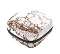 Borsa portaoggetti per assorbenti igienici, con segno zodiacale Ariete per il primo periodo, borsa per ragazze e donne, sacchetto per coppette mestruali femminili borse per tamponi mestruali Holde,