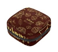 Borsa portaoggetti per assorbenti igienici, Cuori creativi Be My Valentines First Period Kit Bag per ragazze e donne, sacchetto mestruale per coppette mestruali femminili borse per tamponi mestruali