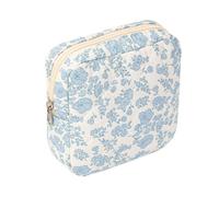 Borsa portaoggetti per assorbenti igienici, custodia elegante con cerniera, organizer mestruale, porta tampone, accessorio per la cura femminile per borsa, kit di igiene da viaggio, compatto e