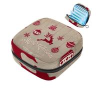 Borsa portaoggetti per assorbenti igienici, dinosauro giallo Hello First Period Kit Bag per ragazze e donne, sacchetto mestruale per coppette mestruali femminili sacchetti per tamponi mestruali Holde,