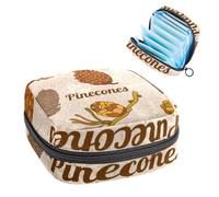 Borsa portaoggetti per assorbenti igienici, Happy Jazz Day, sassofono, pianoforte, violino e musica per il primo periodo, borsa per ragazze e donne, borsa per coppette mestruali femminili, Multicolore