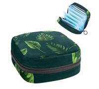 Borsa portaoggetti per assorbenti igienici, Happy Memorial Day, bandiera americana blu per il primo periodo mestruale, borsa per ragazze e donne, sacchetto per coppette mestruali femminili sacchetti