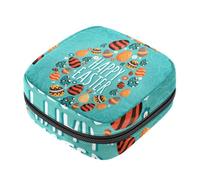 Borsa portaoggetti per assorbenti igienici, Lotus First Period, borsa per ragazze e donne, per coppette mestruali femminili, Multicolore 2, 4.7x6.6x6.6 in/12x17x17 cm