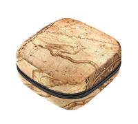 Borsa portaoggetti per assorbenti igienici, mappa delle costellazioni della palla armillare con gufo, borsa per il primo ciclo mestruale, borsa per ragazze e donne, sacchetto per coppette mestruali