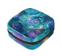 Borsa portaoggetti per assorbenti igienici, misteriosa texture a vortice per il primo periodo, borsa per ragazze e donne, sacchetto per coppette mestruali femminili borse per tamponi mestruali Holde