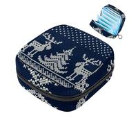 Borsa portaoggetti per assorbenti igienici, motivo statua della libertà, borsa per kit per il primo periodo per ragazze e donne, sacchetto per coppette mestruali femminili borse per tamponi mestruali