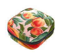 Borsa portaoggetti per assorbenti igienici, Peach-497, borsa per kit primo ciclo per ragazze e donne, sacchetto per coppetta mestruale, sacchetti per tamponi mestruali femminili Holde