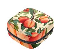 Borsa portaoggetti per assorbenti igienici, Peach-563, borsa per kit primo ciclo per ragazze e donne, sacchetto per coppetta mestruale, sacchetti per tamponi mestruali femminili Holde