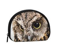 Borsa portaoggetti per assorbenti igienici per il trucco Owl HeadSmall, portamonete per cosmetici da donna