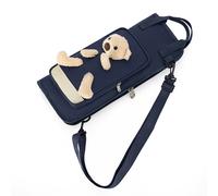 Borsa portaoggetti per batteria con design morso chiuso e opzioni di trasporto r