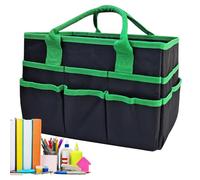 Borsa portaoggetti per borse da giardino - Punta organizer per cancelleria, borse portatili compatte | Tessuto Oxford 600d, scomparti multipli, soluzione di archiviazione
