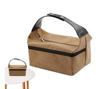 Borsa portaoggetti per caffettiera, da campeggio, da viaggio, per utensili da cucina, organizer da viaggio, porta tazze e bevande, borsa con cerniera, borsa per tazze da caffè, per attività all'aperto