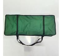 Borsa portaoggetti per carta da regalo, misura regolabile, 82 x 13 x 34 cm, resistente agli strappi, portatile, con manici rinforzati per un facile trasporto e organizzazione (verde)