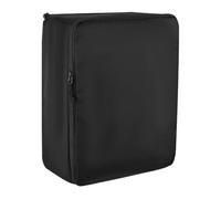 Borsa portaoggetti per cavi, organizer per batterie, per cavi di avviamento, portatile impermeabile con cerniera per bagagliaio auto o garage, borsa per ricarica, strumenti, cavi di