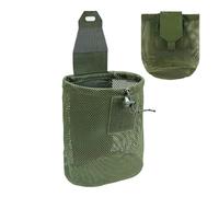 Borsa portaoggetti, per cintura, grande capacità, con cordino, per l'organizzazione di attrezzature, attività all'aperto, escursioni, ciclismo, arrampicata, viaggi, verde militare, descrizione