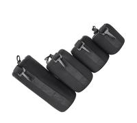 Borsa Portaoggetti per Copriobiettivo Fotocamera DSLR in Neoprene Elastico per Assorbimento degli Urti 4 Pezzi Portatile S M L XL