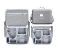 Borsa portaoggetti per DJI Flip, custodia per drone DJI Flip Fly More Combo, borsa a tracolla portatile in EVA può organizzare telecomando RC2, 5 batterie originali, hub di ricarica, drone flip e