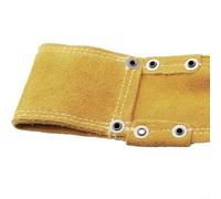 Borsa portaoggetti per elettrodi, resistente in pelle bovina artificiale, con cinghia regolabile in vita, resistente alle fiamme e anti (solo borsa portaoggetti)