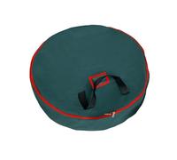 Borsa portaoggetti per ghirlande, borsa con cerniera per ghirlande, 60 cm, grande contenitore per ghirlande, organizer spesso con manico rinforzato per l'organizzazione del garage