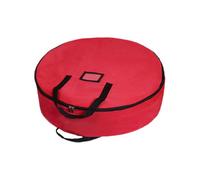 Borsa portaoggetti per ghirlande, organizer per ghirlande natalizie, organizer per ghirlande con cerniera, per ornamenti sotto il letto, garage, armadio, giocattolo di Halloween