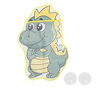 Borsa portaoggetti per giocattoli da bagno con dinosauro cartone animato, vasca da bagno, doccia, giocattoli per bambini, con ventosa