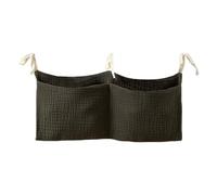 Borsa Portaoggetti Per Il Comodino Del Bambino - Custodia Organizer Per Pannolini Per Lettino, Scomparto Per Appendere Il Comodino, Contenitore Compatto In Tessuto Con Dispositivi Di Fissaggio Sicuri