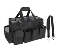 Borsa portaoggetti per la pulizia, organizer per attrezzi da giardinaggio, organizer rimovibile con manico e spalla, per uomini e donne, dormitorio, cucina, spiaggia, campeggio, viaggi, casa