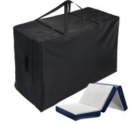 Borsa portaoggetti per materasso con manico robusto, compatibile con materassi piegati di diverse dimensioni per una gestione efficiente dello spazio (83,8 x 68,6 x 40,6 cm (137,2 x 63,5 x 33 cm (296