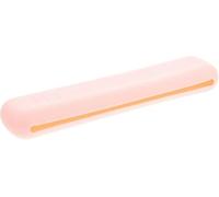 Borsa portaoggetti per matite cosmetiche Borsa cosmetica rosa Borsa per il trucco portatile Borsa da toeletta trasparente Porta pennelli per il viso cosmetici Borsa portaoggetti impermeabile Cust