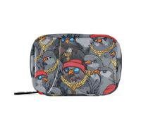 Borsa portaoggetti per medicinali con scomparti rimovibili, organizer da viaggio riutilizzabile