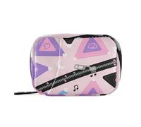 Borsa portaoggetti per medicinali con scomparti staccabili, colore rosa, viola