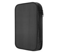 Borsa portaoggetti per multimetro, borsa portatile per multimetri, penne di prova, fili di temperatura, nylon con chiusura a cerniera, corde elastiche integrate e griglie intermedie per