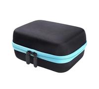 Borsa portaoggetti per oli essenziali Contenitore for oli essenziali da 12 scomparti, flaconi a rullo for 5 ml, 10 e 15, organizer for profumi, borsa portaoggetti sospesa(Blue,5-10-15ML)