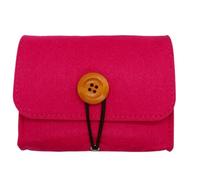 Borsa portaoggetti per oli essenziali Custodia for oli essenziali for 6 scomparti, 10 ml, flaconi, custodia for, aromaterapia(Rose)