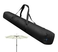 Borsa portaoggetti per ombrellone da spiaggia, 145 cm, impermeabile, per esterni, pieghevole, con cinghia, custodia protettiva per ombrellone da spiaggia, patio, amaca