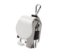 Borsa portaoggetti per palline da golf, porta tee da golf, in pelle PU, accessori da golf robusti e durevoli, custodia impermeabile per palline da golf, organizer per golf cart