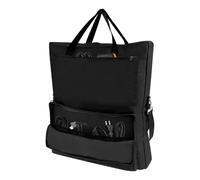 Borsa portaoggetti per pannelli solari, impermeabile, in tessuto Oxford, organizer per pannelli solari, portatile, pieghevole, compatibile con SolarSaga, 100 W, per campeggio e viaggi all'aperto, Nero