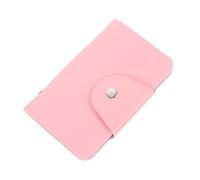 Borsa Portaoggetti per Piastre Stamping Nail Art Rosa, 20 Scomparti Pu
