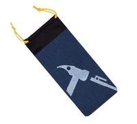 Borsa portaoggetti per picchetti da, resistente, impermeabile, in tessuto Oxford 600D, resistente, per campeggio, paletti, martello, chiodi, per campeggio ed escursionismo, Blu violaceo, Refer