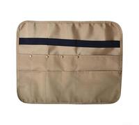 Borsa portaoggetti per posate da picnic, organizer portatile per stoviglie, borsa da appendere, per campeggio, barbecue, set di utensili da cucina (quadrata)