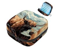 Borsa portaoggetti per sanitari, supporto per assorbenti per allattamento, borse mestruali con cerniera Yak-1792 organizer per assorbenti mestruali femminili