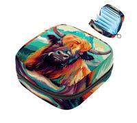 Borsa portaoggetti per sanitari, supporto per assorbenti per allattamento, borse mestruali con cerniera Yak-1704 organizer per tamponi mestruali femminili