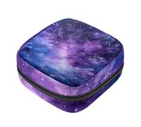Borsa portaoggetti per sanitari, supporto per assorbenti per allattamento, con cerniera, per mestruazioni, mistero, cielo stellato, spazio, universo, mestruale, organizer per tamponi mestruali