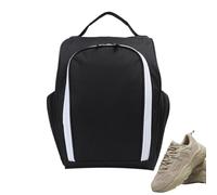 Borsa portaoggetti per scarpe da golf - Borsa da golf con maniglia e scomparti | Tasca ventilata Organizzazione Uomini Donne Sportive per Pratica, Palestra, Campo, Nero , Se référer au descriptif