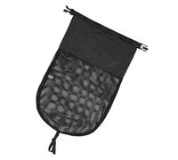 Borsa portaoggetti per scarpe - grande pieghevole traspirante | Mesh come organizer per scarpe da ginnastica in viaggio - per crociera, vacanze, volo, sneakers da uomo, stivali e, Nero , vedi